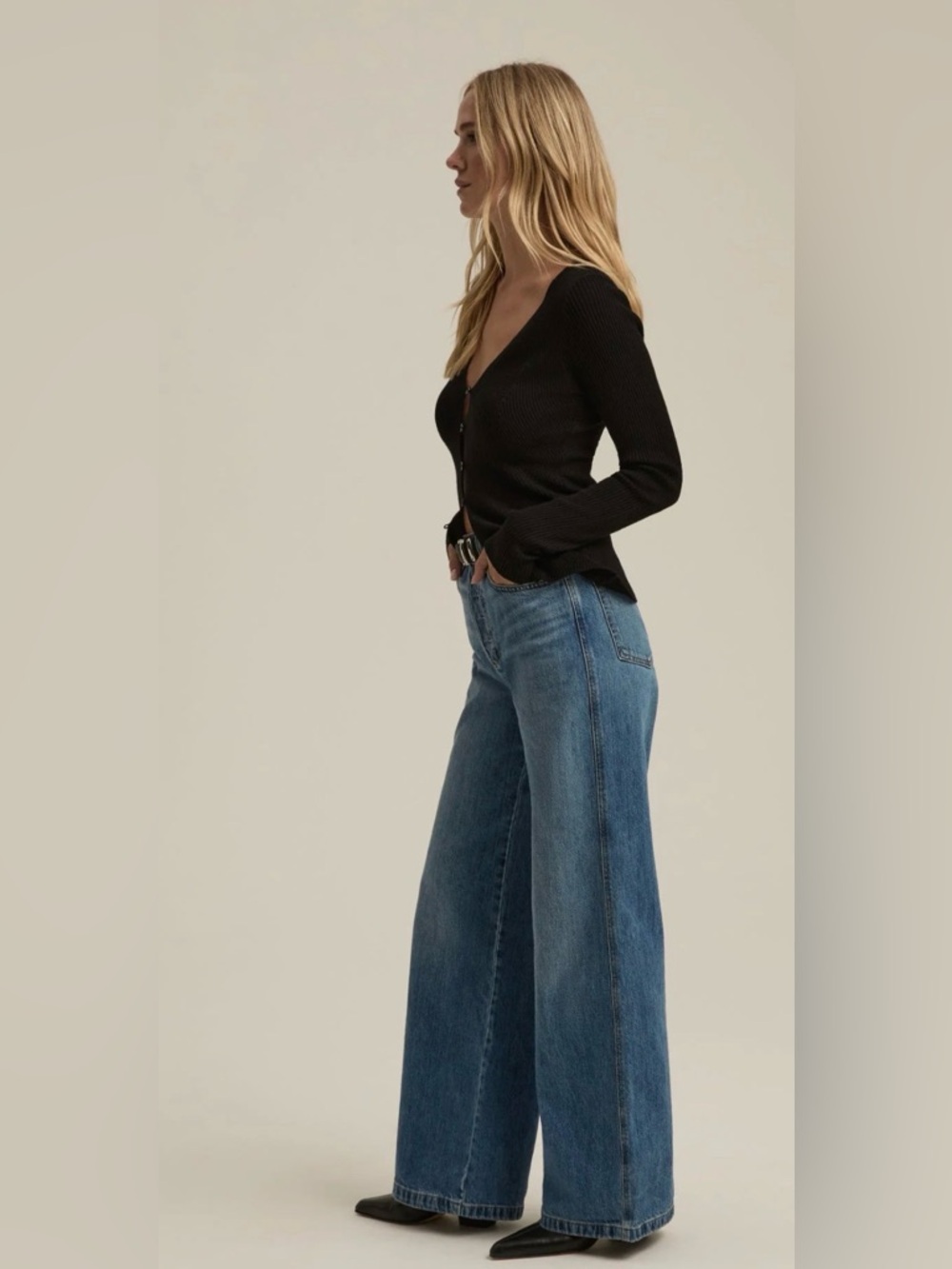 NWT Favorite Daughter MASHA jeans in Long Beach 26 - Picture 2 of 5
